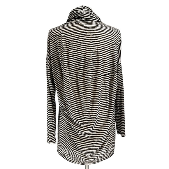 ANTHROPOLOGIE SUNDAY IN BROOKLYN Striped Knit Cowl Neck M - Picture 5 of 8